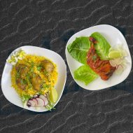 Any Biryani with one Tandoori leg