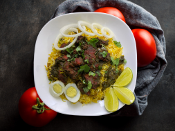 Gongura Chicken Biryani