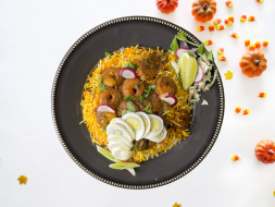 Shrimp Dum Biryani