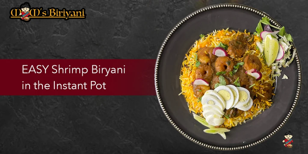 instant pot shrimp biryani