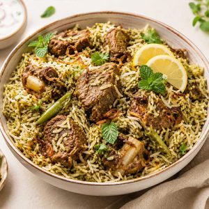Gongura Mutton Biryani-38 OZ