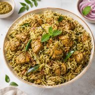 Gongura Boneless Chicken Dum Biryani