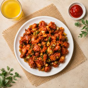 Baby Corn Manchurian - 16Oz