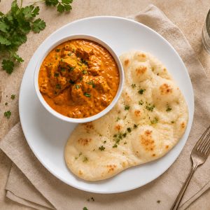 Butter Chicken and Naan Combo
