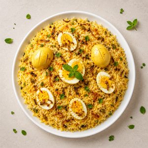 Egg Dum Biryani- 38Oz