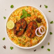 Fish Dum Biryani- 38Oz