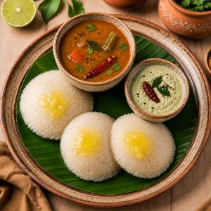 Ghee Idli