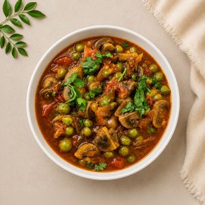 Mushroom Matar - 16Oz