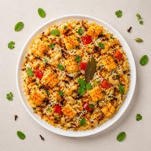 Paneer Dum Biryani- 38Oz