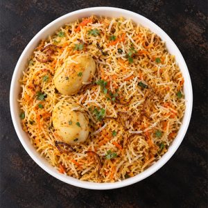 Egg Dum Biryani