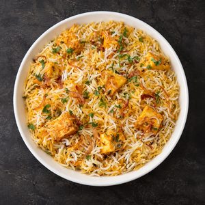 Paneer Dum Biryani