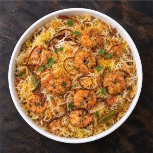Prawn Dum Biryani
